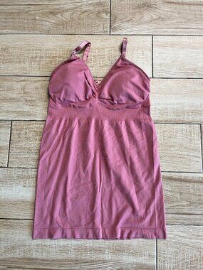 Womens Emma's Expressions Maternity Pink Nursing Tank Top - OS